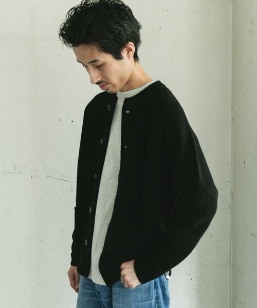 URBAN RESEARCH DOORS / アーバンリサーチ ドアーズ カーディガン・ボレロ | ハミルトンウールガーターカーディガン | 詳細30