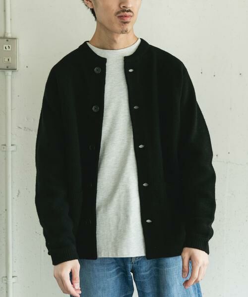 URBAN RESEARCH DOORS / アーバンリサーチ ドアーズ カーディガン・ボレロ | ハミルトンウールガーターカーディガン | 詳細28