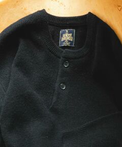 URBAN RESEARCH DOORS / アーバンリサーチ ドアーズ ニット・セーター | ハミルトンウールヘンリーネックニット