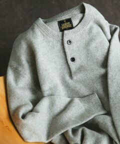 URBAN RESEARCH DOORS / アーバンリサーチ ドアーズ ニット・セーター | ハミルトンウールヘンリーネックニット