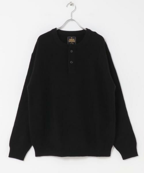 URBAN RESEARCH DOORS / アーバンリサーチ ドアーズ ニット・セーター | ハミルトンウールヘンリーネックニット | 詳細13