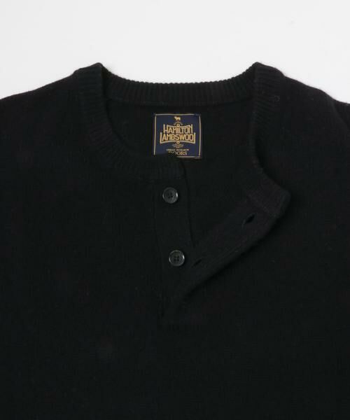 URBAN RESEARCH DOORS / アーバンリサーチ ドアーズ ニット・セーター | ハミルトンウールヘンリーネックニット | 詳細14