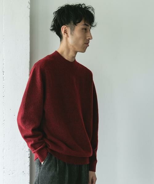 URBAN RESEARCH DOORS / アーバンリサーチ ドアーズ ニット・セーター | ウール混もちもちハイネックニット | 詳細1