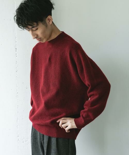 URBAN RESEARCH DOORS / アーバンリサーチ ドアーズ ニット・セーター | ウール混もちもちハイネックニット | 詳細3