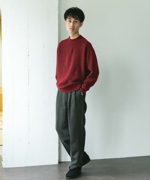 URBAN RESEARCH DOORS / アーバンリサーチ ドアーズ ニット・セーター | ウール混もちもちハイネックニット | 詳細6