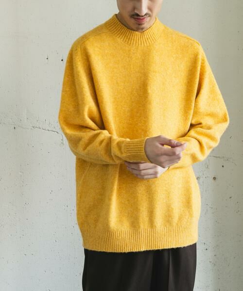 URBAN RESEARCH DOORS / アーバンリサーチ ドアーズ ニット・セーター | ウール混もちもちハイネックニット | 詳細11