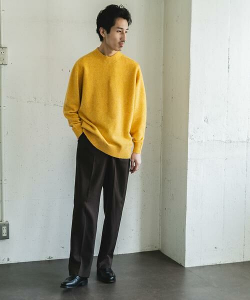 URBAN RESEARCH DOORS / アーバンリサーチ ドアーズ ニット・セーター | ウール混もちもちハイネックニット | 詳細15