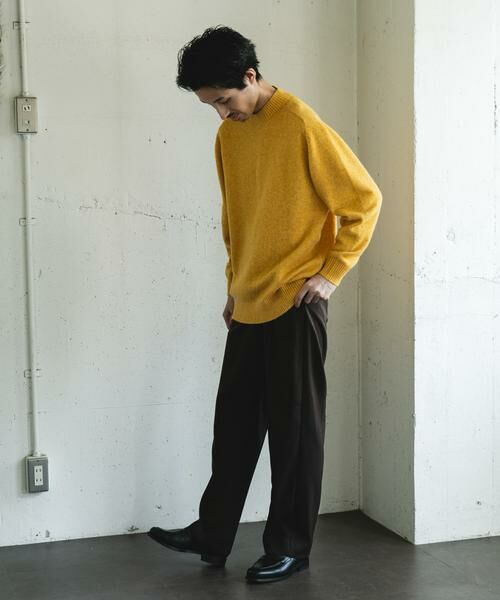 URBAN RESEARCH DOORS / アーバンリサーチ ドアーズ ニット・セーター | ウール混もちもちハイネックニット | 詳細16
