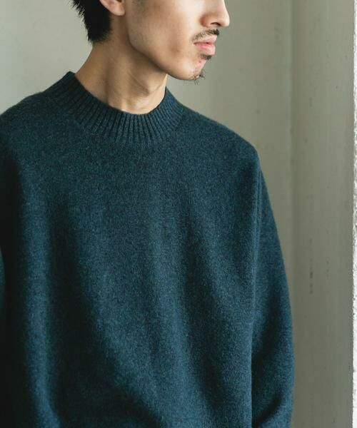 URBAN RESEARCH DOORS / アーバンリサーチ ドアーズ ニット・セーター | ウール混もちもちハイネックニット | 詳細19