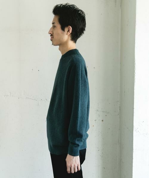 URBAN RESEARCH DOORS / アーバンリサーチ ドアーズ ニット・セーター | ウール混もちもちハイネックニット | 詳細28