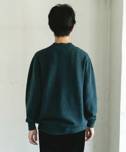 URBAN RESEARCH DOORS / アーバンリサーチ ドアーズ ニット・セーター | ウール混もちもちハイネックニット | 詳細29