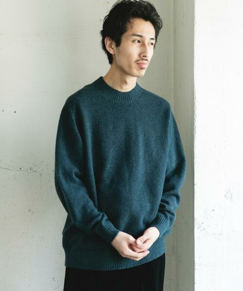 URBAN RESEARCH DOORS / アーバンリサーチ ドアーズ ニット・セーター | ウール混もちもちハイネックニット | 詳細21