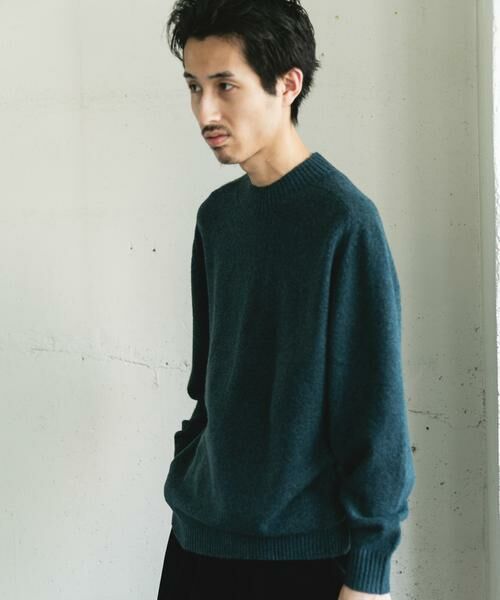 URBAN RESEARCH DOORS / アーバンリサーチ ドアーズ ニット・セーター | ウール混もちもちハイネックニット | 詳細23