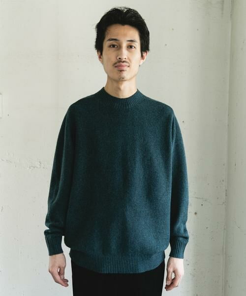 URBAN RESEARCH DOORS / アーバンリサーチ ドアーズ ニット・セーター | ウール混もちもちハイネックニット | 詳細27
