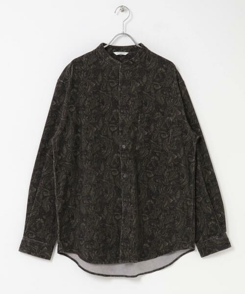 URBAN RESEARCH DOORS / アーバンリサーチ ドアーズ シャツ・ブラウス | 『UR TECH』コーデュロイバンドカラーシャツ | 詳細26