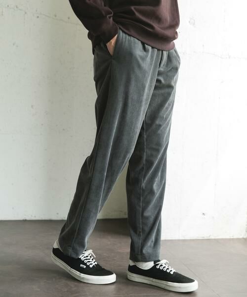 URBAN RESEARCH DOORS / アーバンリサーチ ドアーズ その他パンツ | 『イージーケア』『UR TECH』コーデュロイイージートラウザー | 詳細16