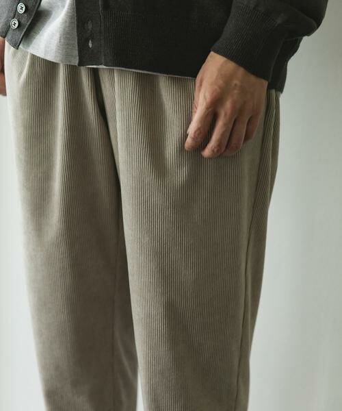 URBAN RESEARCH DOORS / アーバンリサーチ ドアーズ その他パンツ | 『イージーケア』『UR TECH』コーデュロイイージートラウザー | 詳細25