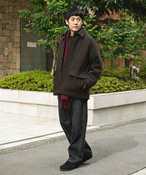 URBAN RESEARCH DOORS / アーバンリサーチ ドアーズ その他アウター | ニットメルトン パデット ショートコート | 詳細5