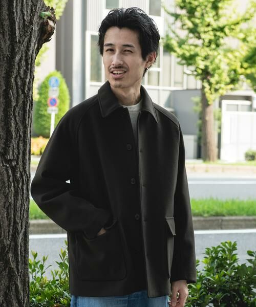 URBAN RESEARCH DOORS / アーバンリサーチ ドアーズ その他アウター | ニットメルトン パデット ショートコート | 詳細7