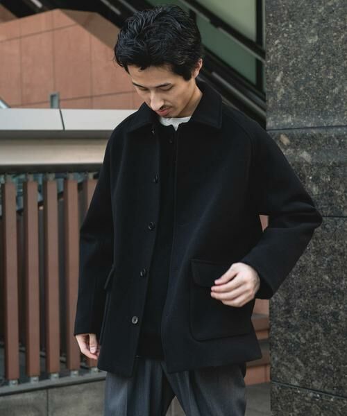 URBAN RESEARCH DOORS / アーバンリサーチ ドアーズ その他アウター | ニットメルトン パデット ショートコート | 詳細26