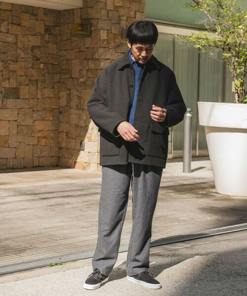 URBAN RESEARCH DOORS / アーバンリサーチ ドアーズ その他アウター | ニットメルトン パデット ショートコート | 詳細21