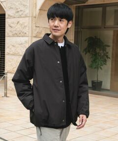 URBAN RESEARCH DOORS / アーバンリサーチ ドアーズ ブルゾン | 『撥水/防風』ウールブレンドラミネート 中綿ブルゾン