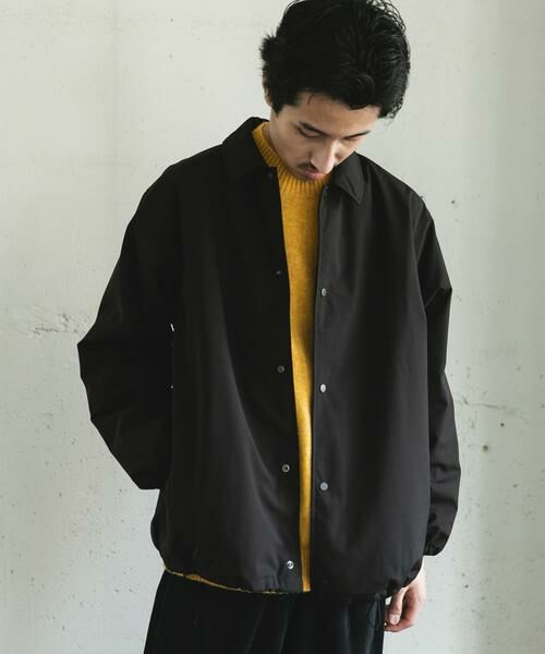 URBAN RESEARCH DOORS / アーバンリサーチ ドアーズ ブルゾン | 『撥水/防風』ウールブレンドラミネート 中綿ブルゾン | 詳細11
