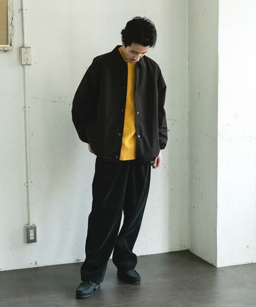 URBAN RESEARCH DOORS / アーバンリサーチ ドアーズ ブルゾン | 『撥水/防風』ウールブレンドラミネート 中綿ブルゾン | 詳細12