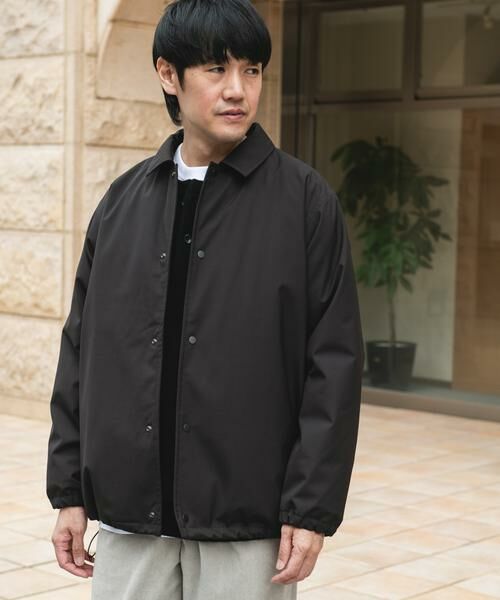 URBAN RESEARCH DOORS / アーバンリサーチ ドアーズ ブルゾン | 『撥水/防風』ウールブレンドラミネート 中綿ブルゾン | 詳細2