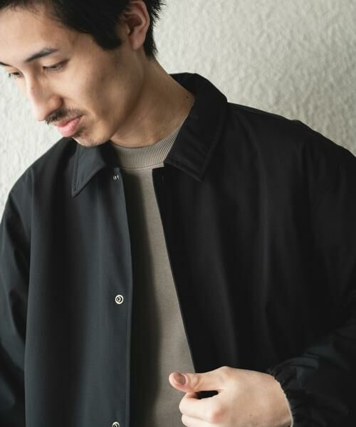 URBAN RESEARCH DOORS / アーバンリサーチ ドアーズ ブルゾン | 『撥水/防風』ウールブレンドラミネート 中綿ブルゾン | 詳細24