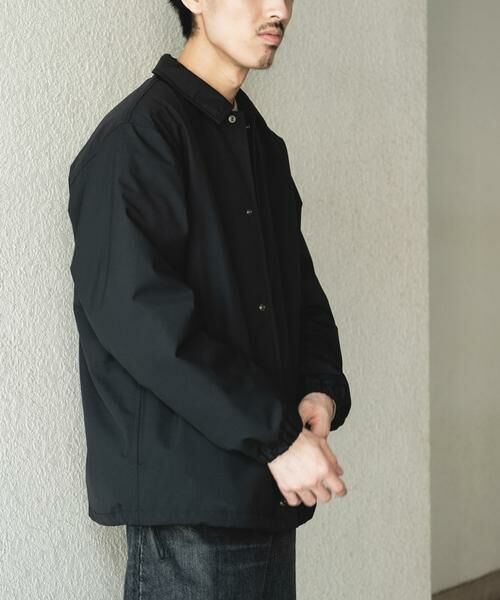 URBAN RESEARCH DOORS / アーバンリサーチ ドアーズ ブルゾン | 『撥水/防風』ウールブレンドラミネート 中綿ブルゾン | 詳細27
