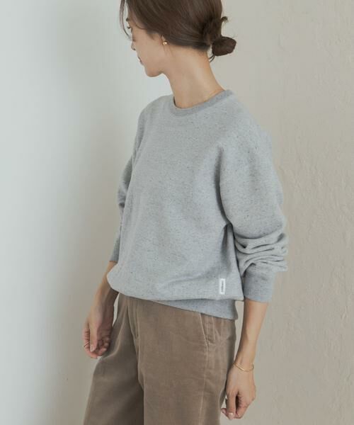 URBAN RESEARCH DOORS / アーバンリサーチ ドアーズ スウェット | commpost　反毛裏毛クルーネックスウェット | 詳細3