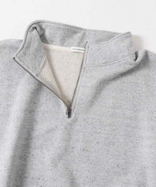URBAN RESEARCH DOORS / アーバンリサーチ ドアーズ スウェット | commpost　反毛裏毛ハーフジップスウェット | 詳細7