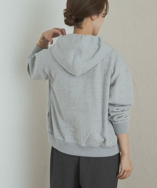 URBAN RESEARCH DOORS / アーバンリサーチ ドアーズ パーカー | commpost　反毛裏毛ジップフーディ | 詳細2