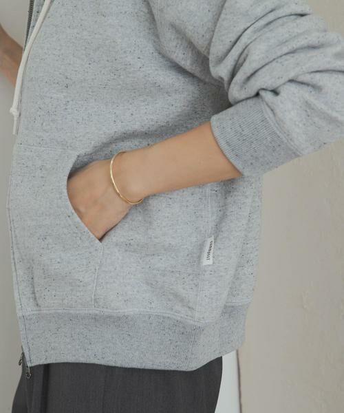 URBAN RESEARCH DOORS / アーバンリサーチ ドアーズ パーカー | commpost　反毛裏毛ジップフーディ | 詳細5