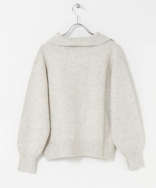 URBAN RESEARCH DOORS / アーバンリサーチ ドアーズ ニット・セーター | 変形カラーニットプルオーバー | 詳細19