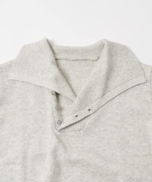 URBAN RESEARCH DOORS / アーバンリサーチ ドアーズ ニット・セーター | 変形カラーニットプルオーバー | 詳細17