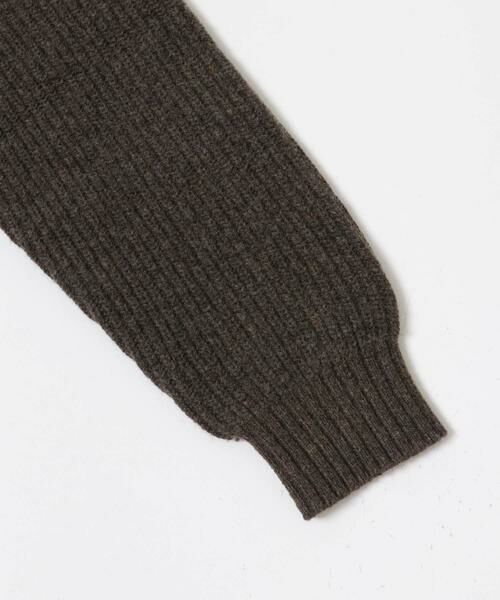 URBAN RESEARCH DOORS / アーバンリサーチ ドアーズ ニット・セーター | ハミルトンウール畦ボートネックプルオーバー | 詳細18