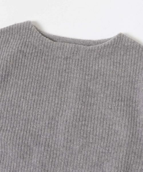 URBAN RESEARCH DOORS / アーバンリサーチ ドアーズ ニット・セーター | ハミルトンウール畦ボートネックプルオーバー | 詳細27