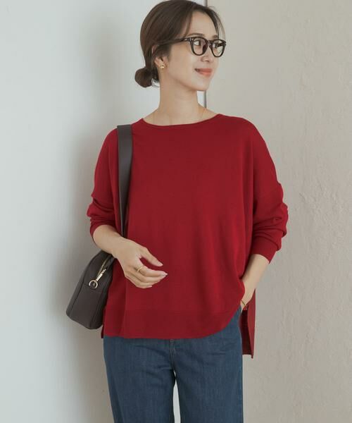 URBAN RESEARCH DOORS / アーバンリサーチ ドアーズ ニット・セーター | ウォッシャブルウールワイドプルオーバー | 詳細2