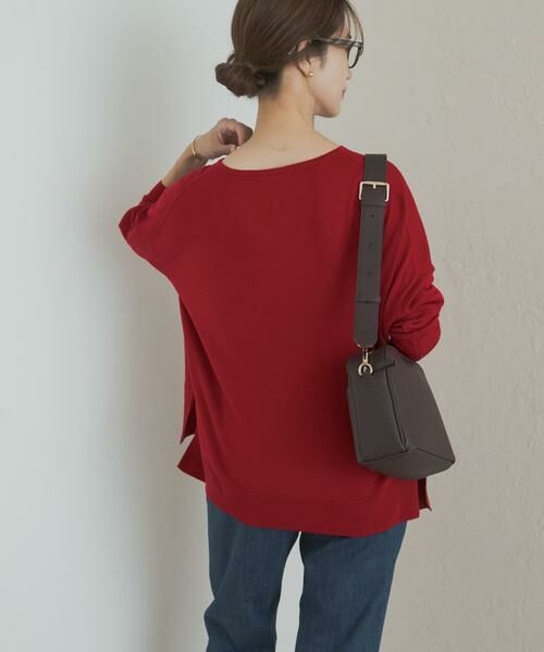 URBAN RESEARCH DOORS / アーバンリサーチ ドアーズ ニット・セーター | ウォッシャブルウールワイドプルオーバー | 詳細4