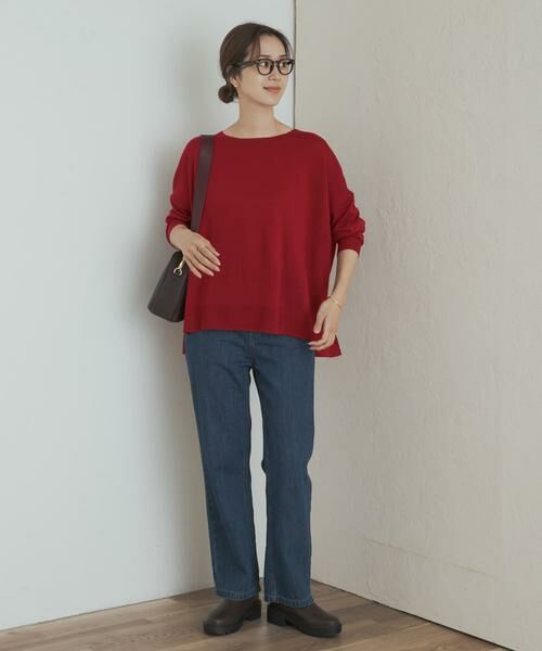 URBAN RESEARCH DOORS / アーバンリサーチ ドアーズ ニット・セーター | ウォッシャブルウールワイドプルオーバー | 詳細7