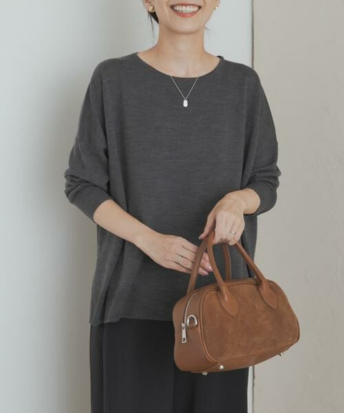 URBAN RESEARCH DOORS / アーバンリサーチ ドアーズ ニット・セーター | ウォッシャブルウールワイドプルオーバー | 詳細26