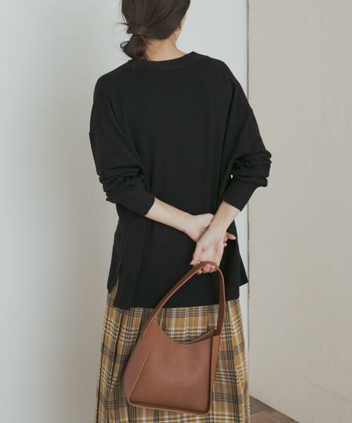 URBAN RESEARCH DOORS / アーバンリサーチ ドアーズ カーディガン・ボレロ | ウォッシャブルウールVネックワイドカーディガン | 詳細2