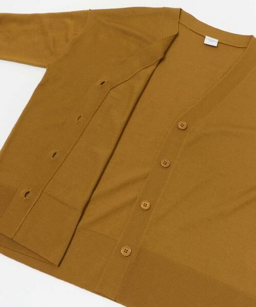 URBAN RESEARCH DOORS / アーバンリサーチ ドアーズ カーディガン・ボレロ | ウォッシャブルウールVネックワイドカーディガン | 詳細30