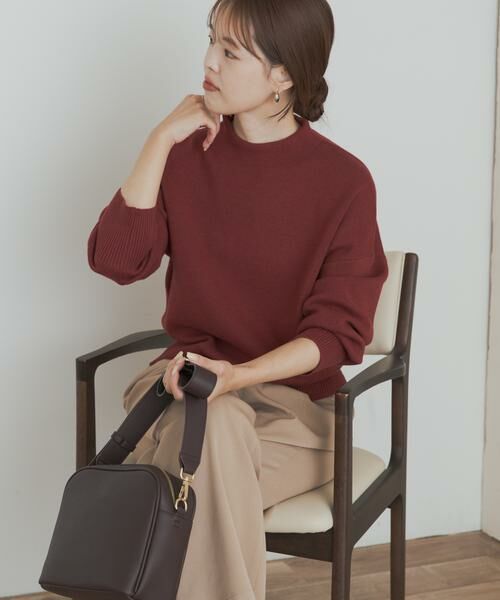 URBAN RESEARCH DOORS / アーバンリサーチ ドアーズ ニット・セーター | 『蓄熱』ボトルネックKNITプルオーバー | 詳細1