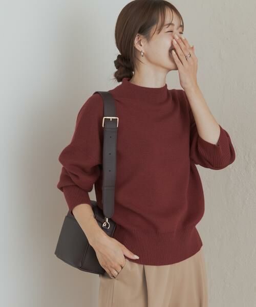 URBAN RESEARCH DOORS / アーバンリサーチ ドアーズ ニット・セーター | 『蓄熱』ボトルネックKNITプルオーバー | 詳細2