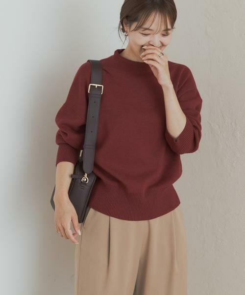 URBAN RESEARCH DOORS / アーバンリサーチ ドアーズ ニット・セーター | 『蓄熱』ボトルネックKNITプルオーバー | 詳細3