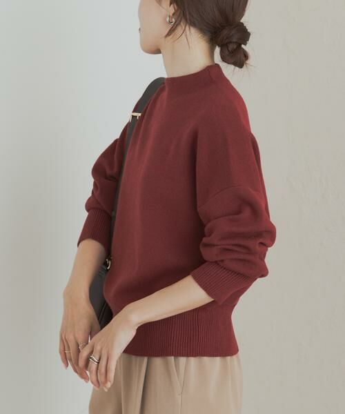 URBAN RESEARCH DOORS / アーバンリサーチ ドアーズ ニット・セーター | 『蓄熱』ボトルネックKNITプルオーバー | 詳細5