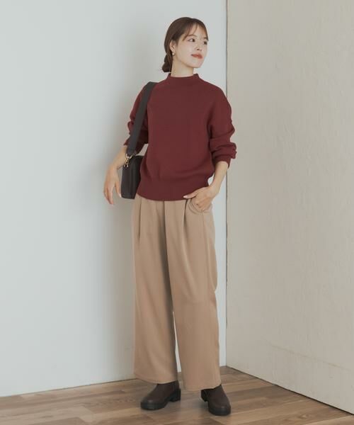 URBAN RESEARCH DOORS / アーバンリサーチ ドアーズ ニット・セーター | 『蓄熱』ボトルネックKNITプルオーバー | 詳細7